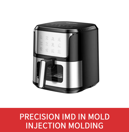 Precision IMD in mold injection molding